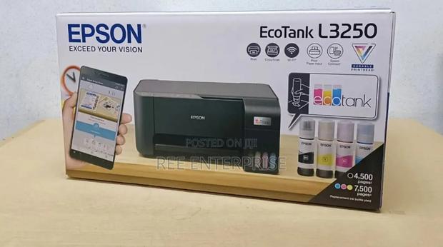Epson L3250 A4 Wifi Wireless All in One Ink Tank Printer
