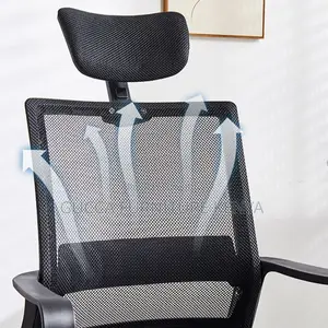 Office Chair:Textile Upholstered Task Chair, Fixed Armrests