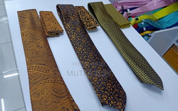 Golden Executive Tie Sets - main view