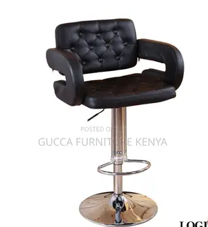Office Stool:Stylish Leather Bar High Stool for Office Home