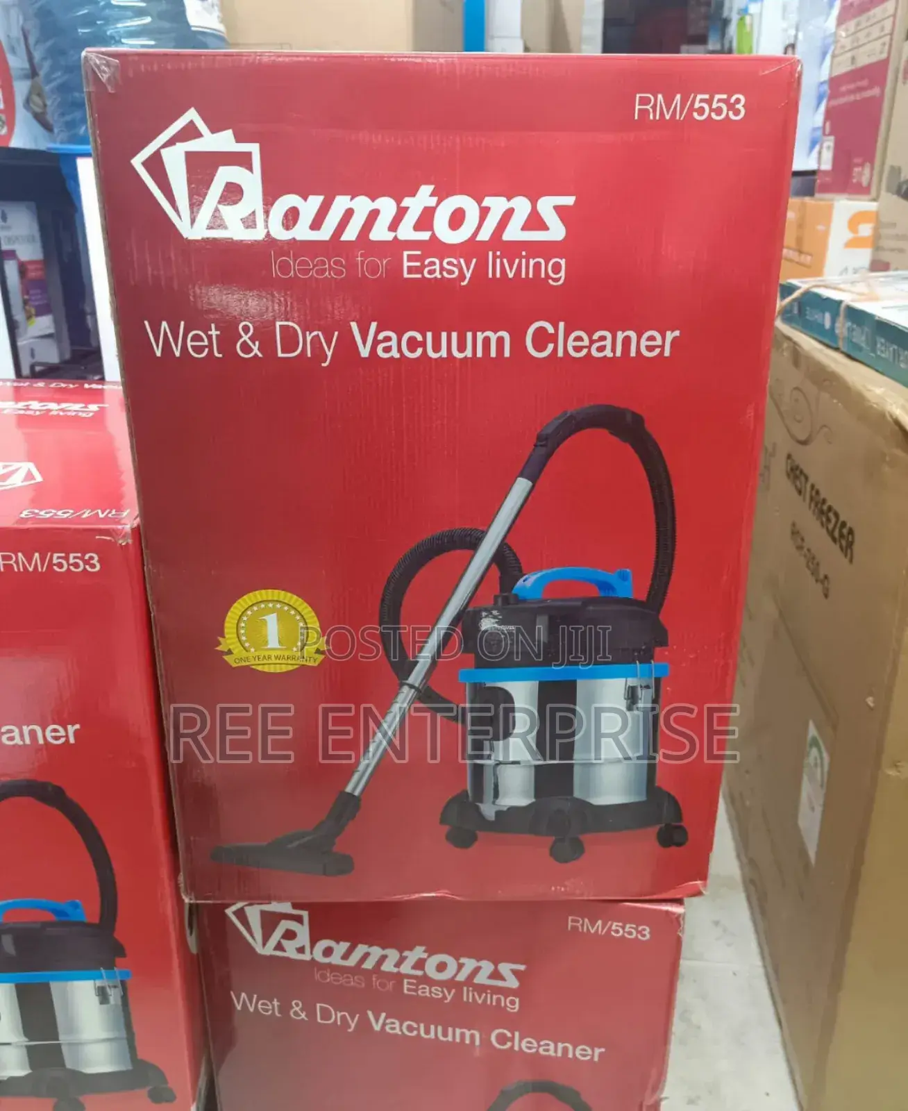 Wet and Dry Ramtons Vacuum Cleaner