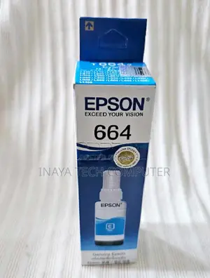 Epson 664 Cyan Color Ink