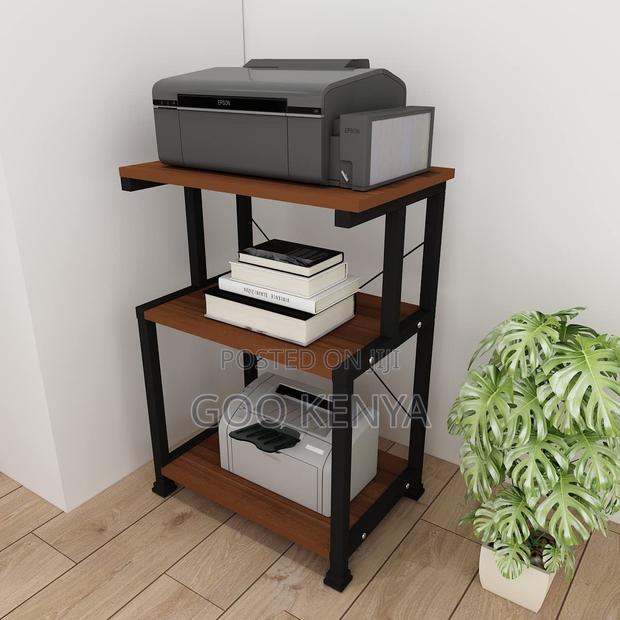 Book Cases ; Multi-Purpose 3tier Printer Stand