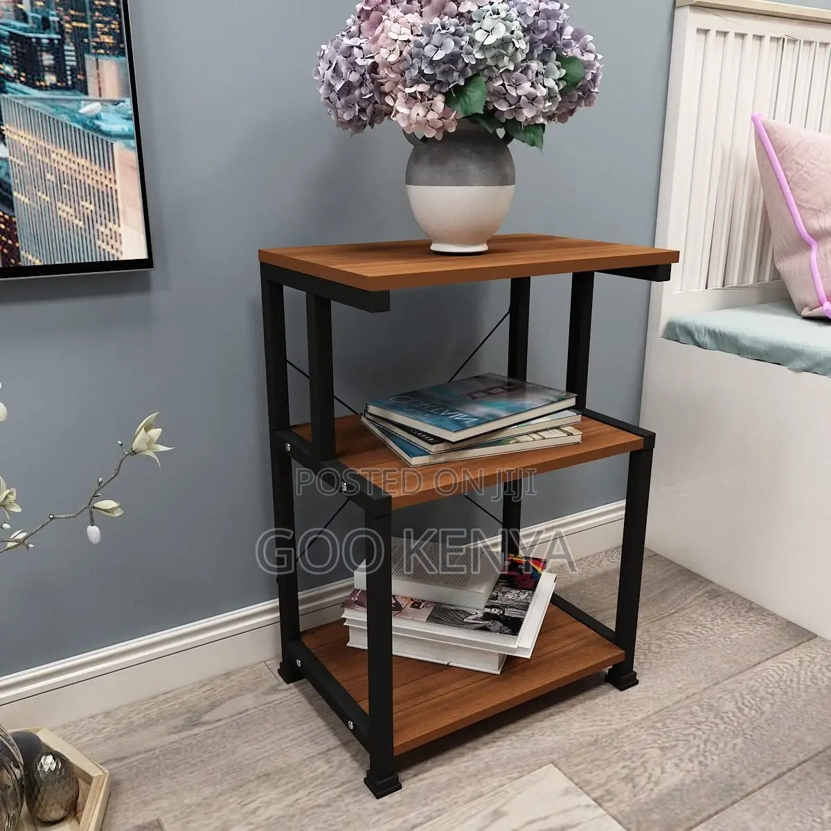 Book Cases ; Multi-Purpose 3tier Printer Stand