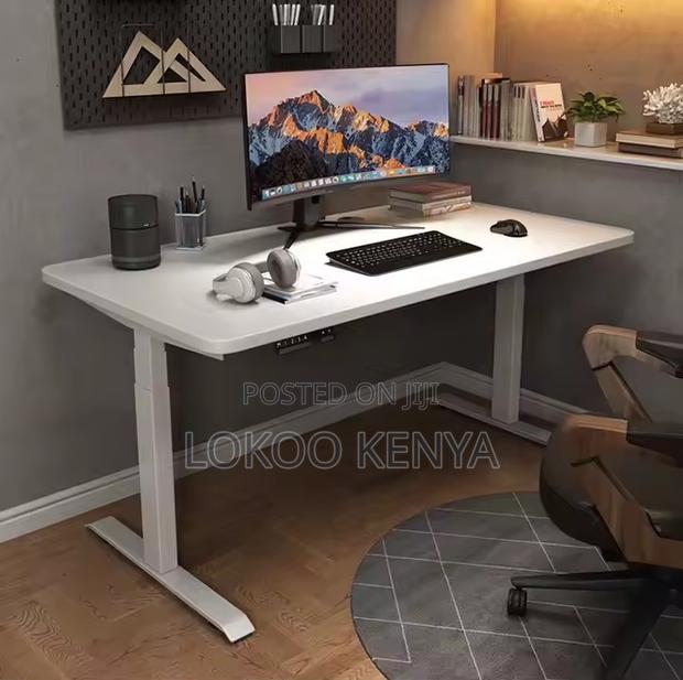 Office Desk: Pop-Up Electric Height Office Desk - thumbnail 5