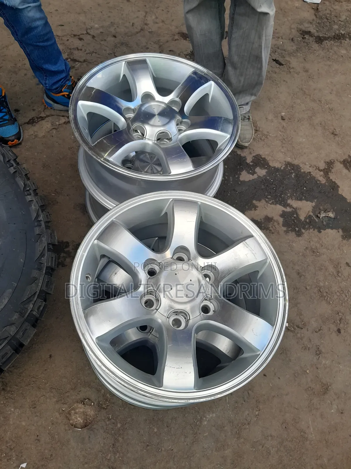 Prado 120 Original Rims Size 17"
