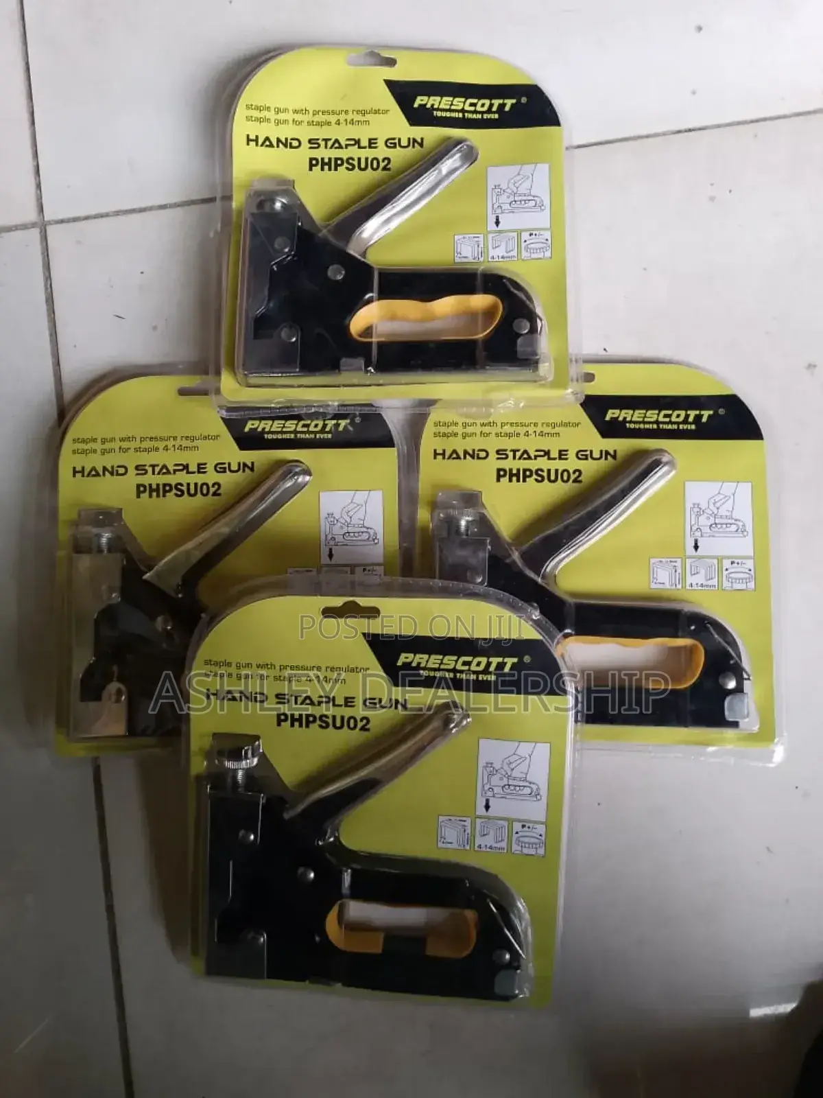 Staple Gun With Pressure Regulator