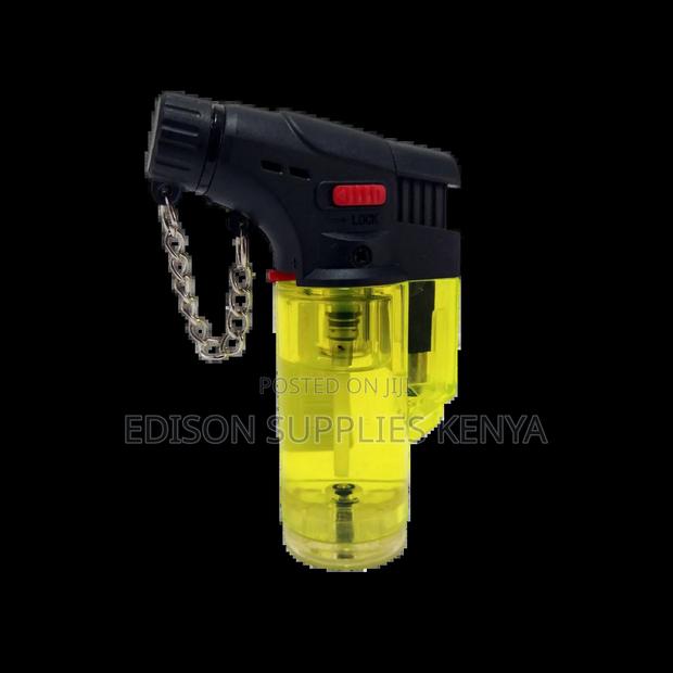Refillable Lighter for Instant Coal Fire Charcoal Safe Butane Flame - thumbnail 2