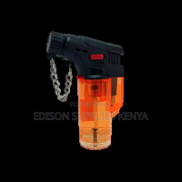 Refillable Lighter for Instant Coal Fire Charcoal Safe Butane Flame - thumbnail 3