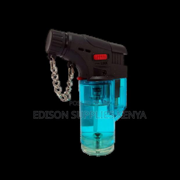 Refillable Lighter for Instant Coal Fire Charcoal Safe Butane Flame - thumbnail 4
