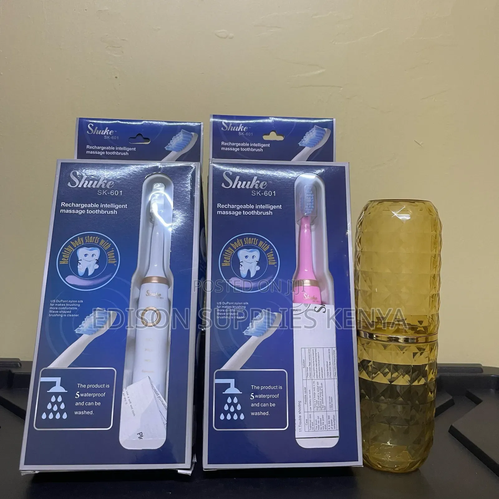 Rechargeable Toothbrush With Case, Usb Toothbrush Incl. Case