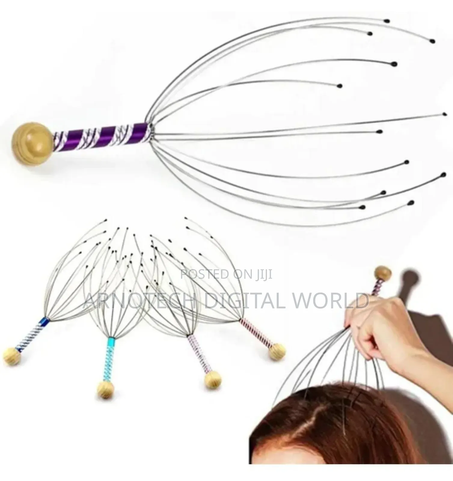 Octopus Head /Scalp Relaxer and Body Massager