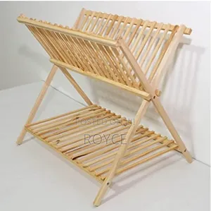 Bamboo Magazine Rack- {42 X 32 X 38 Cm }