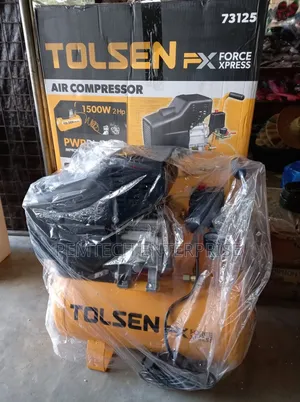 24l 1,500w Tolsen 73125 Oil-Filled Air Compressor
