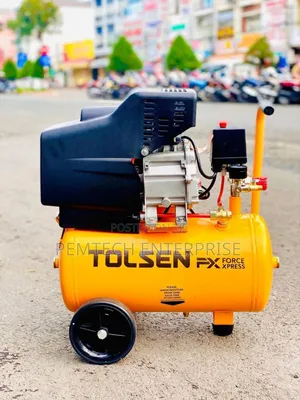 24l 1,500w Tolsen 73125 Oil-Filled Air Compressor