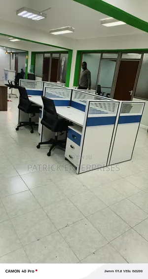 Modern Imported Modern 4 Way Workstation