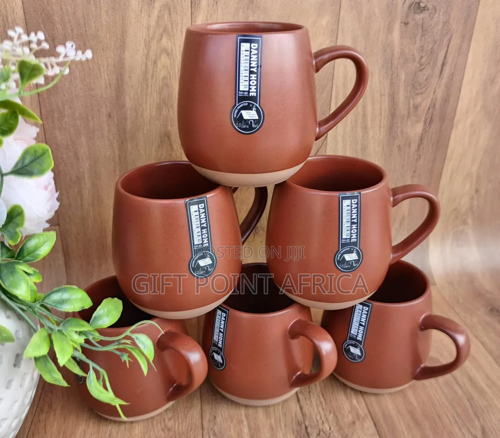 A Set of 6 Mug Cups