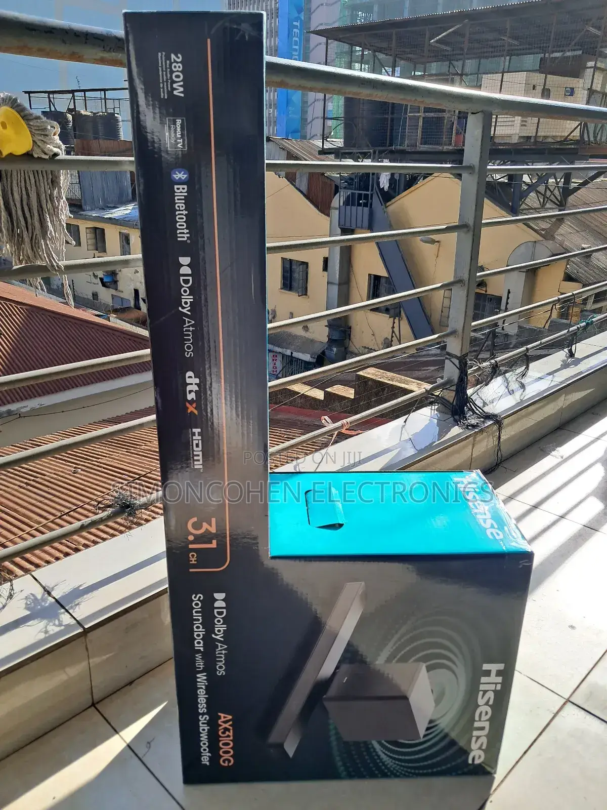 Hisense Soundbar 270w 3.1ch Ax3100g