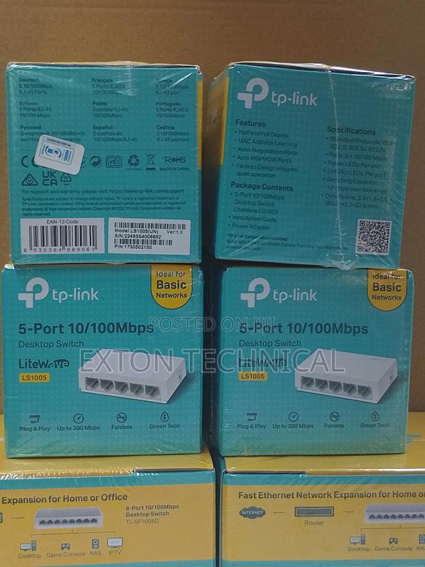 Ls1005 Tp-link Compact Designed 5-port Switch - main view