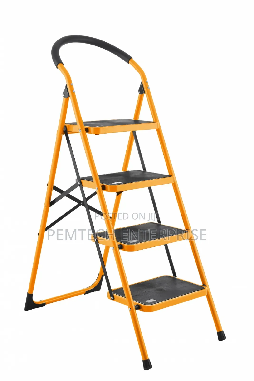4 Step Steel Ladder 150kg, Tolsen 62684, 62685