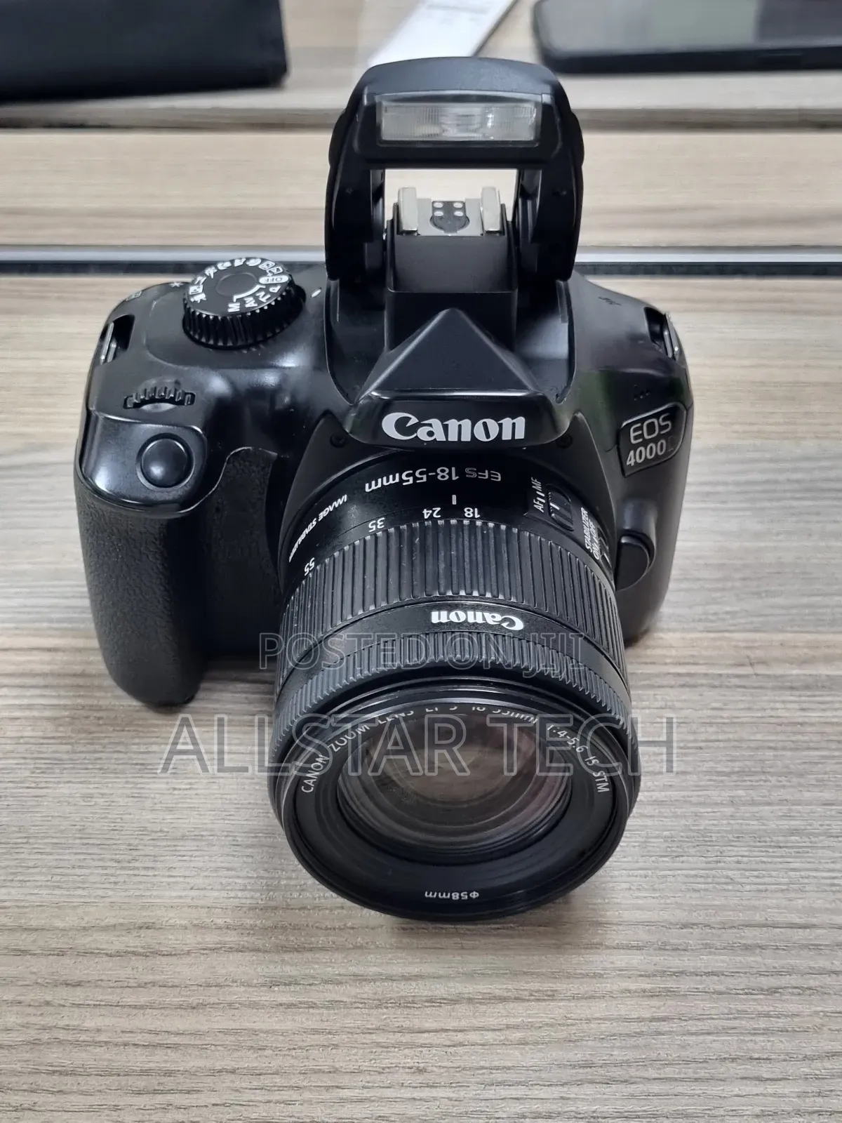 Canon Eos 4000d With 18-55mm