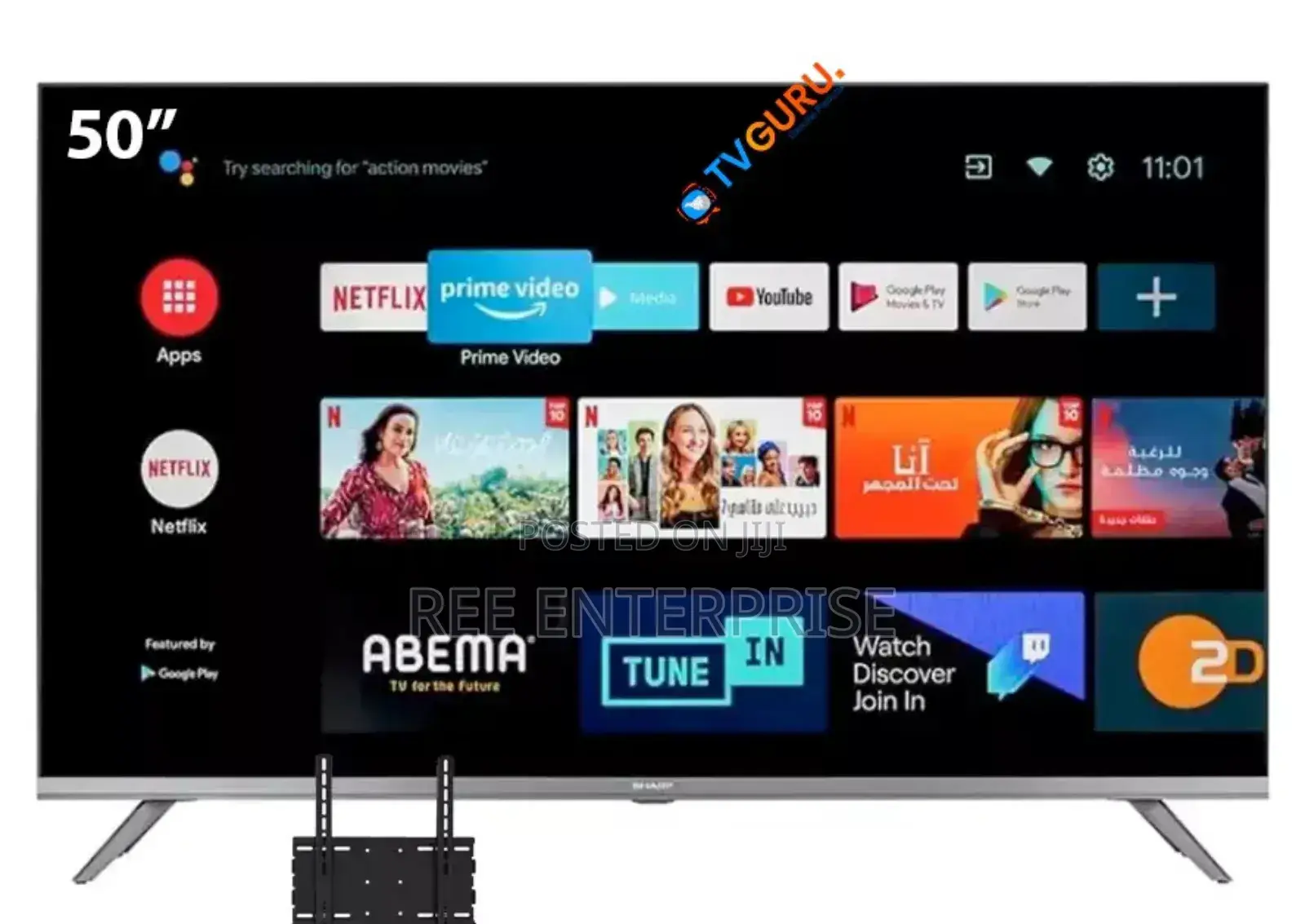 Vitron 50” Smart Android Bt