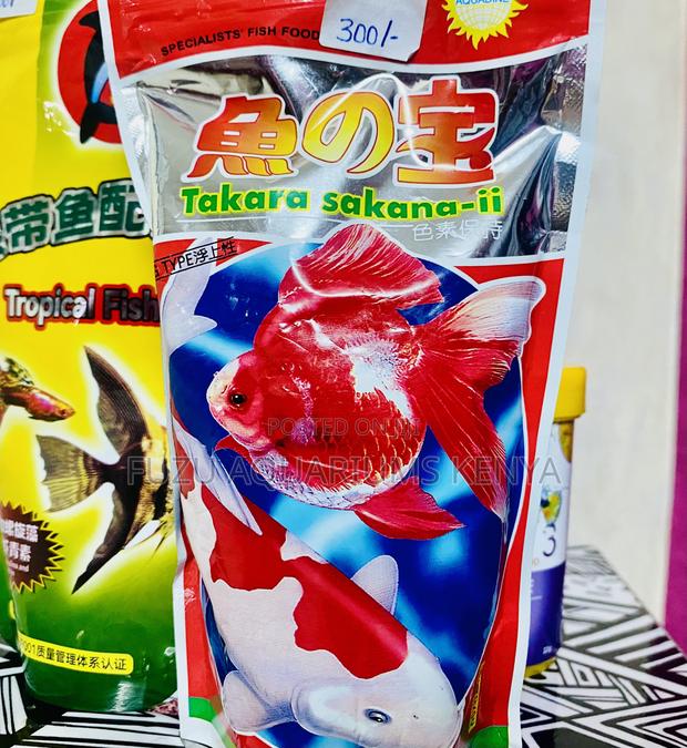 Floating Fish Food Pellets – No Water Clouding
