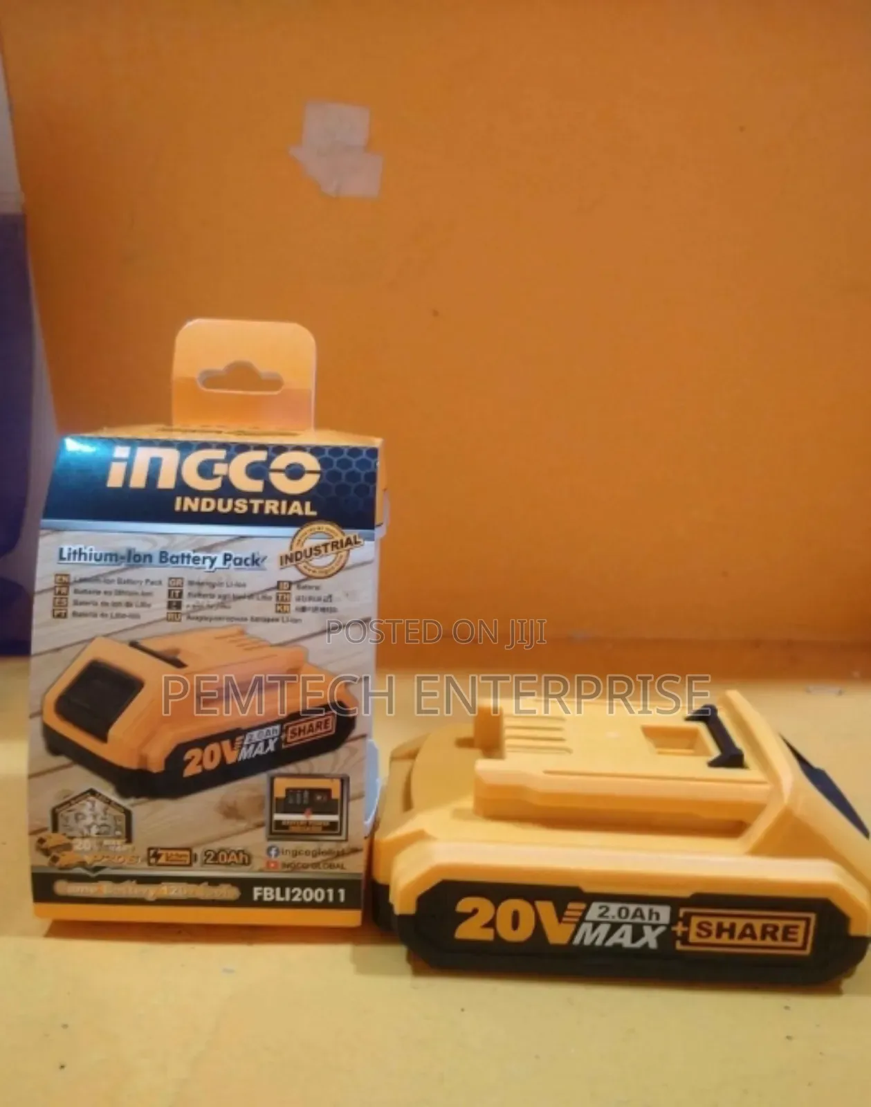 Ingco Lithium-Ion Battery 20v/2ah