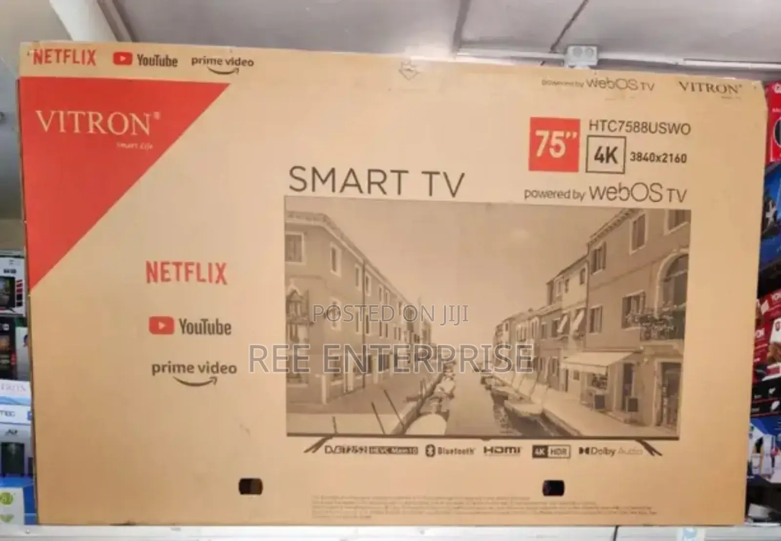75 Inch Vitron Smart Webos