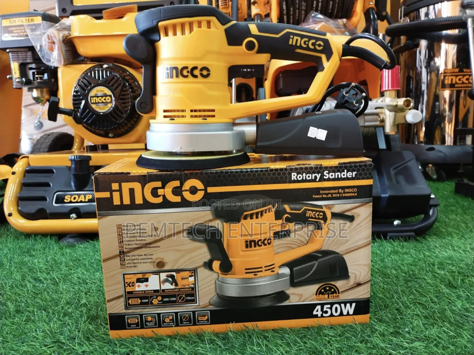 150mm 450w Sanding Machine Ingco