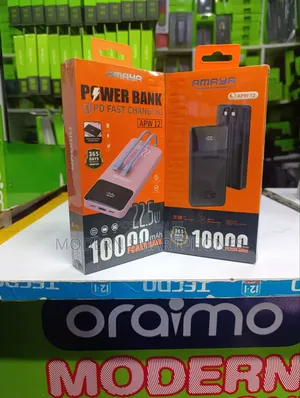 Amaya Apw-12 Power Bank 10000mah 22.5w Super Fast Charging