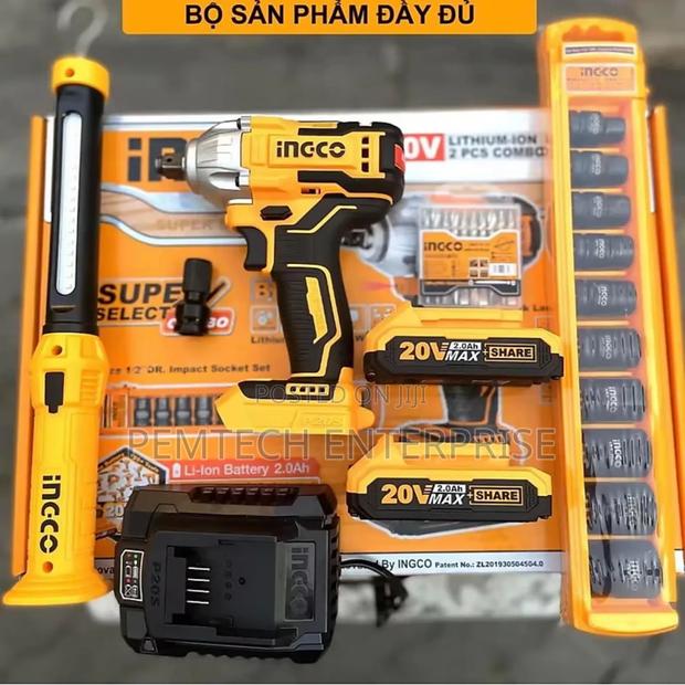 20v Ingco Combo Wrench Kit