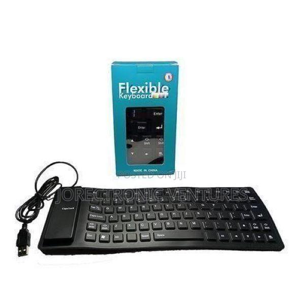Flexible Keyboard – Waterproof, Roll-Up Design - thumbnail 3