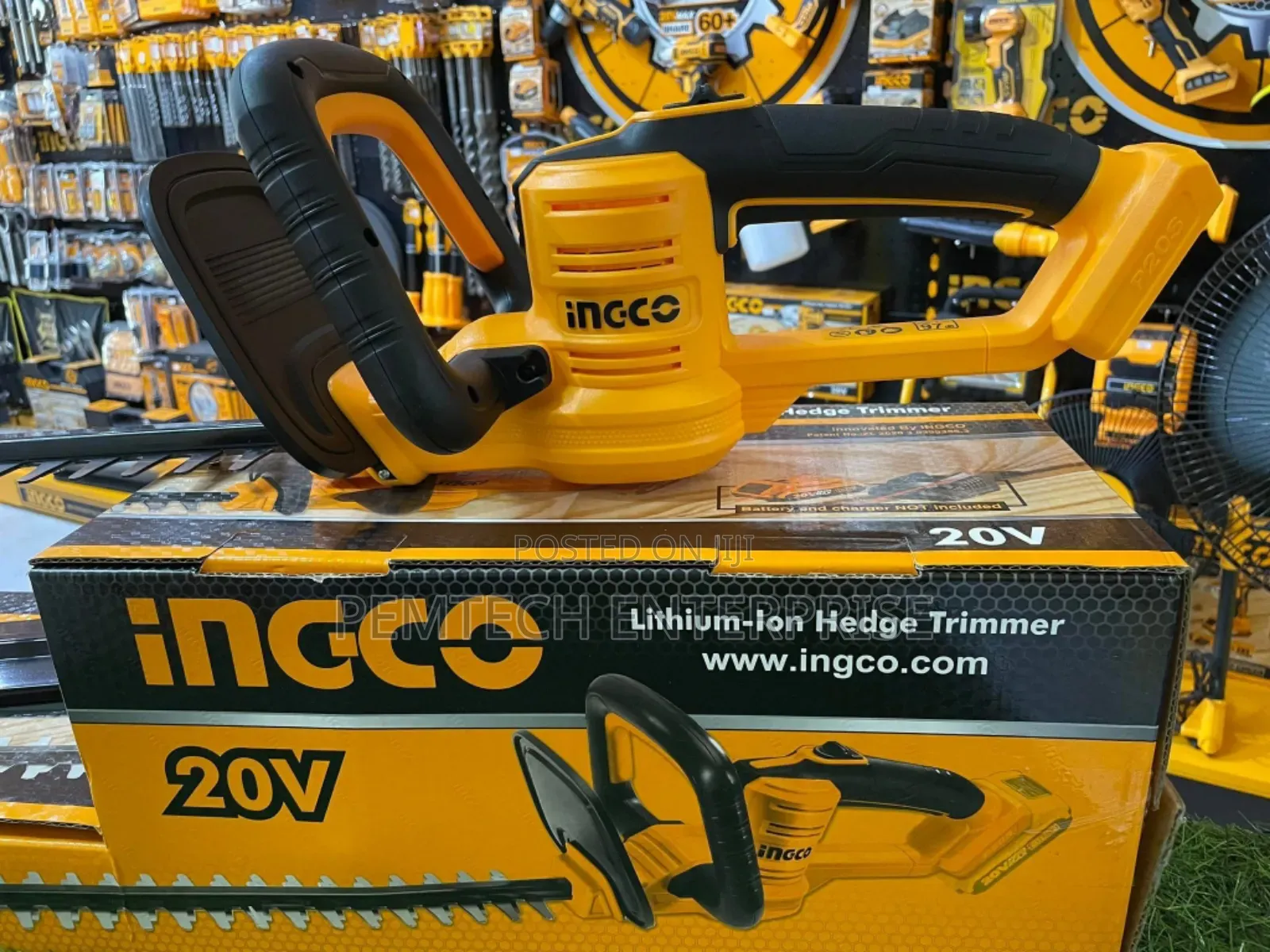 20v 450mm Hedge Trimmer Ingco Chtli20018