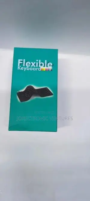 Flexible Keyboard – Waterproof, Roll-Up Design