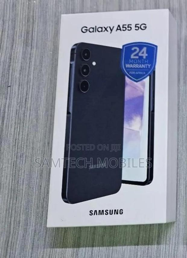 New Samsung Galaxy A55 256 GB Black - thumbnail 2