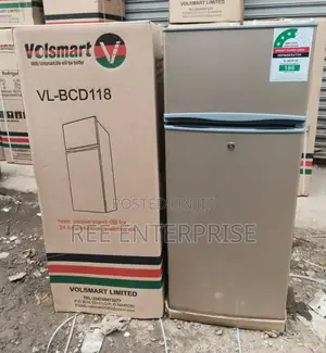 118 Litres Volsmart Double Door Refrigerator