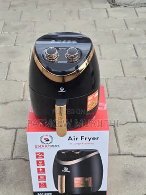 Air Fryer, Smartpro 6l Air Fryer, Black