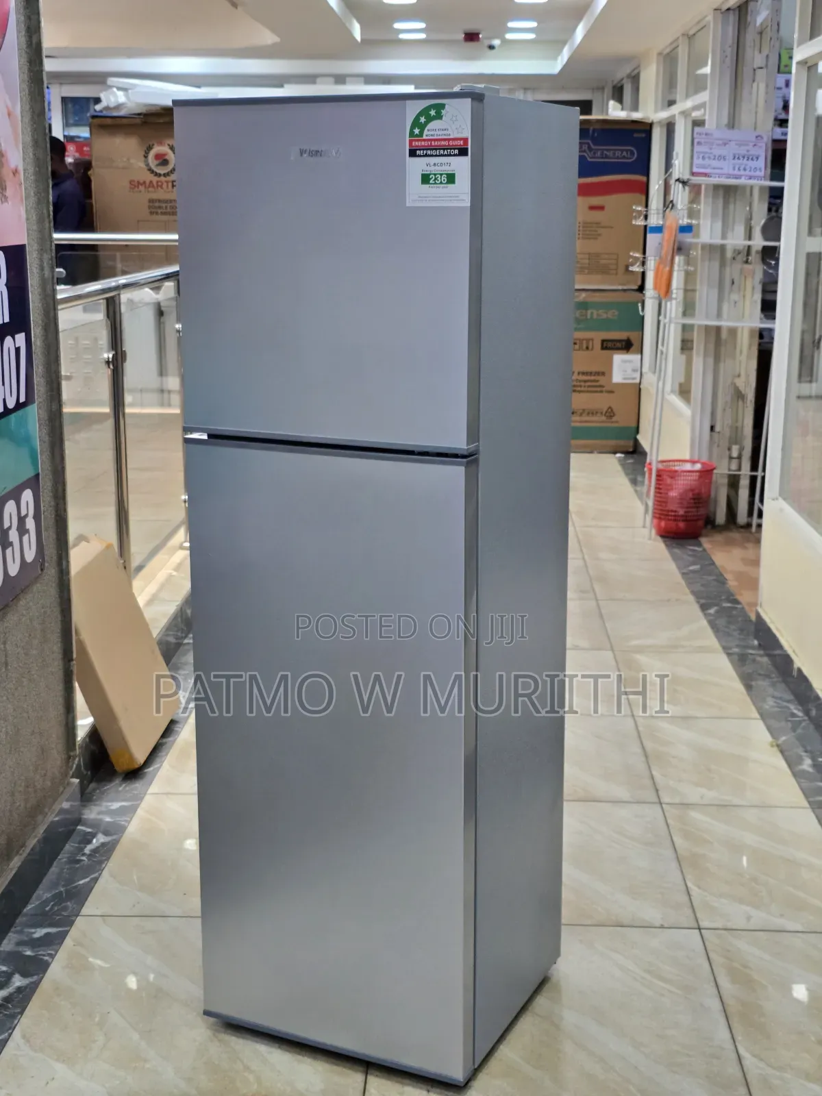 Fridge, Volsmart 172l Fridge Double Door , Energy Saver