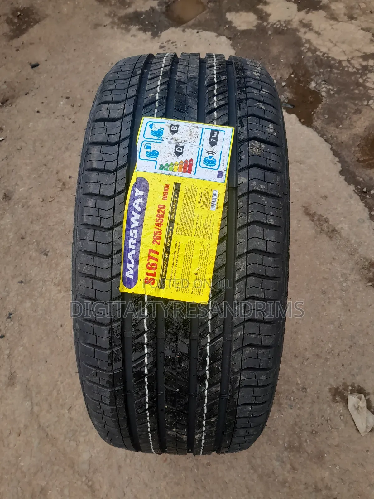 265/45r20 Marsway Tyres Brand New