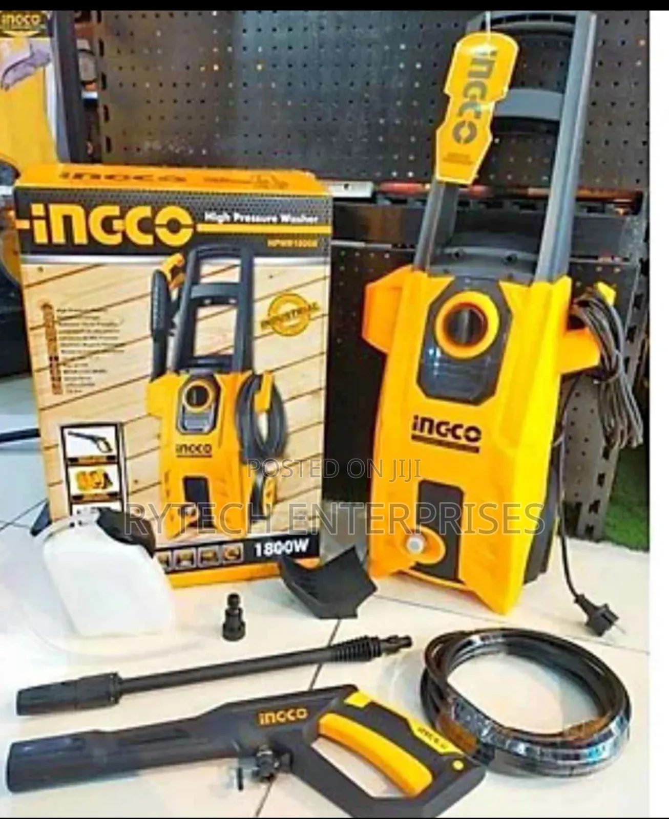Electric High Pressure Washer, 1800 Watts