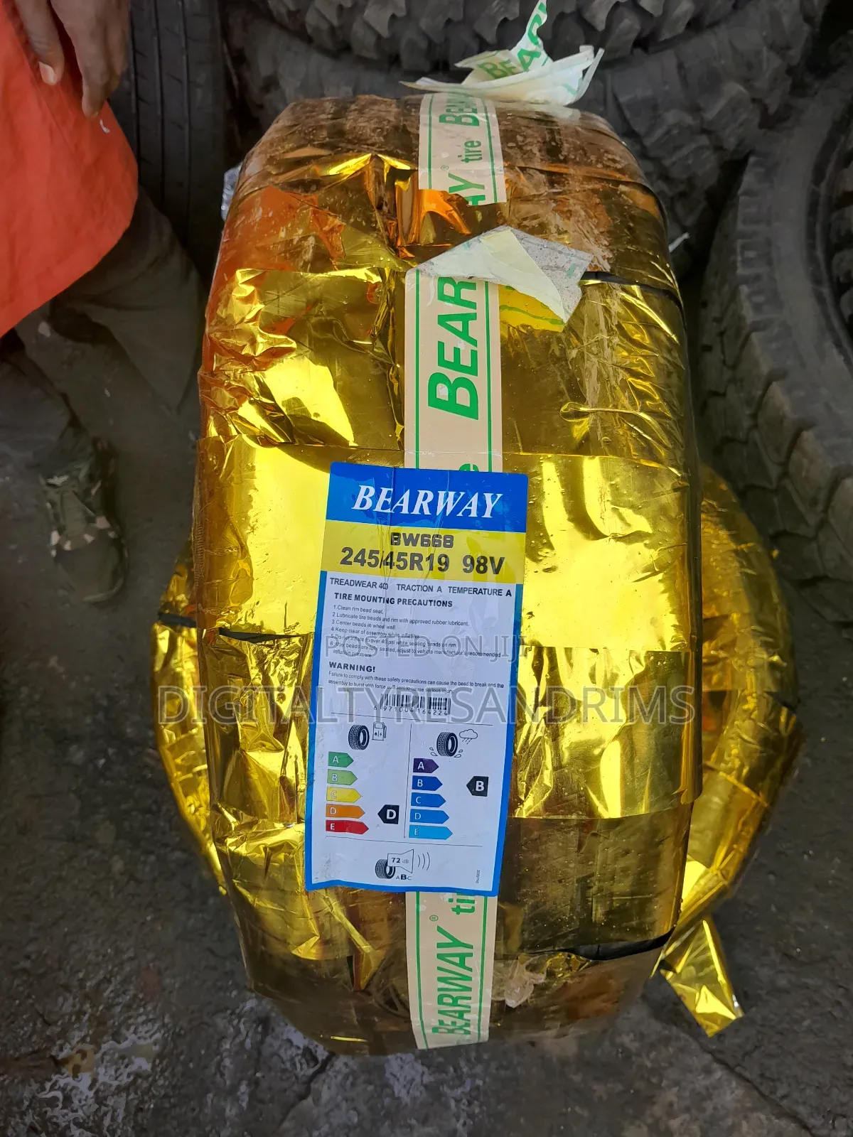 245/45r19 Bearway Tyres Brand New
