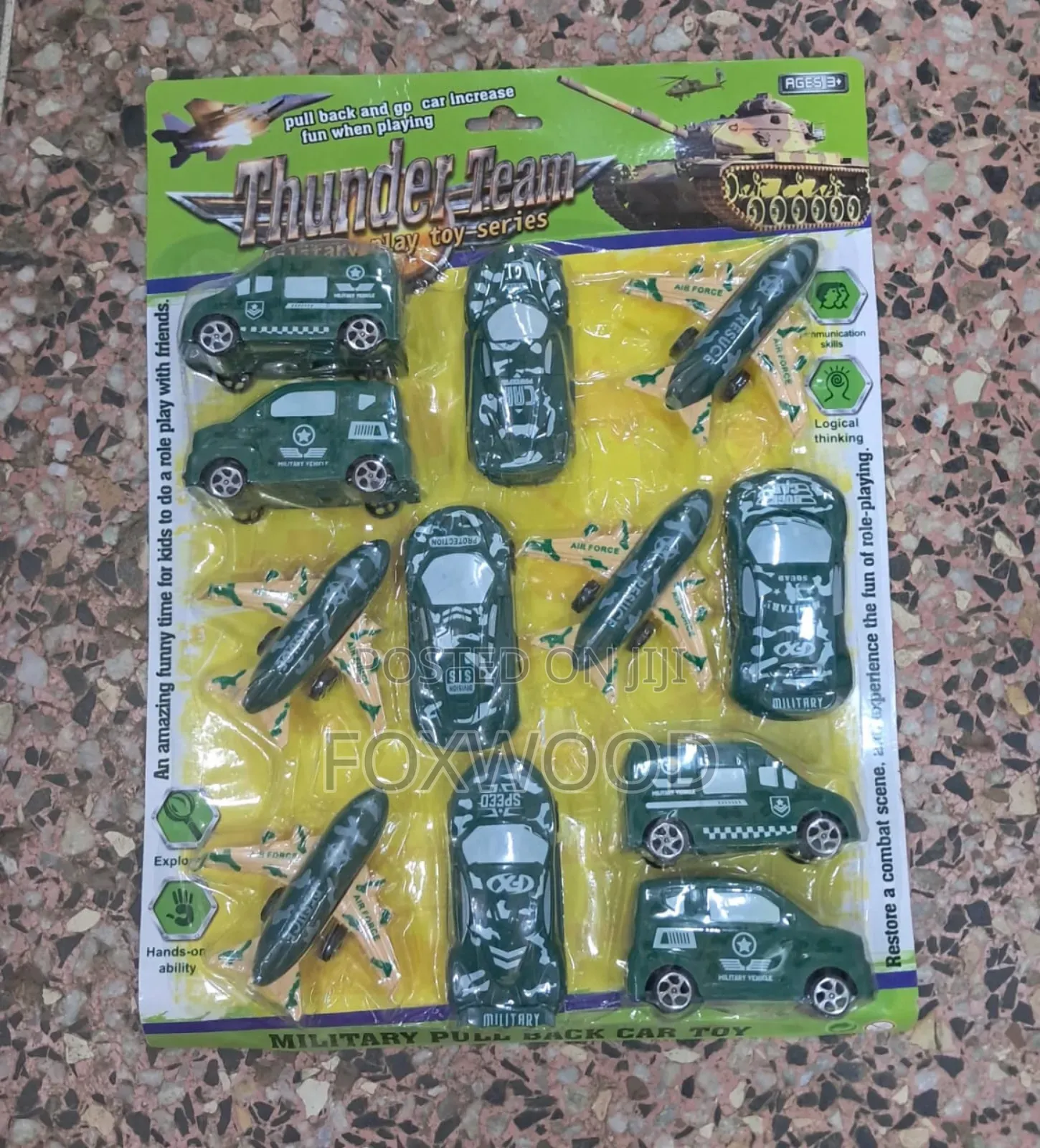 Thunder Team" Toy Set