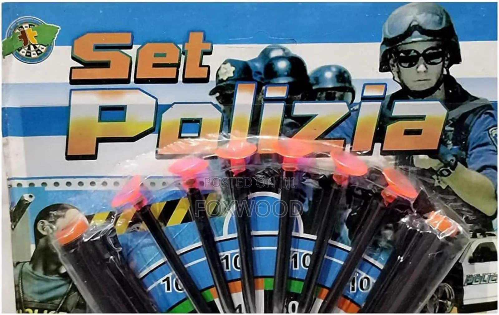 A Toy Police Set, Including Toy Guns and Darts
