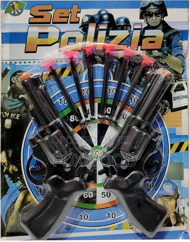 A Toy Police Set, Including Toy Guns and Darts - thumbnail 2