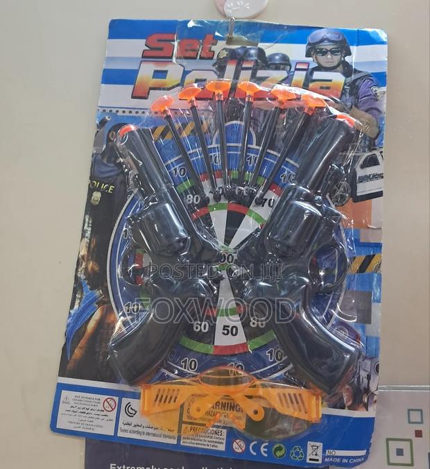 A Toy Police Set, Including Toy Guns and Darts - main view