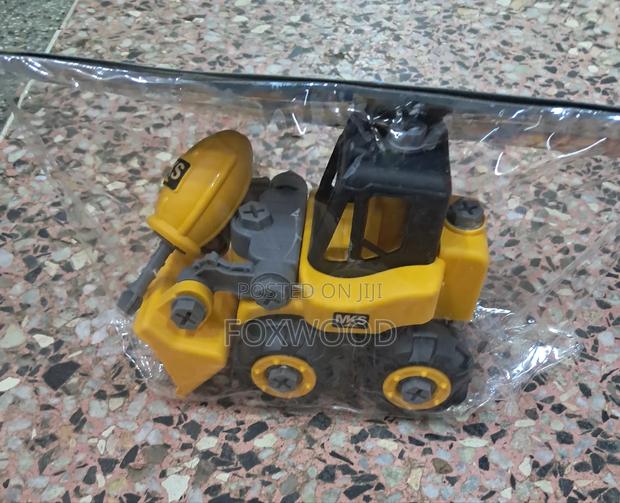 Diy Toy Bulldozer Vehicles Set - thumbnail 7