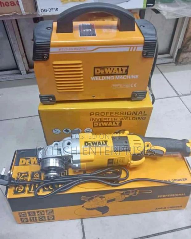 Inverter Welding Machine 500, Angle Grinder 9" - main view