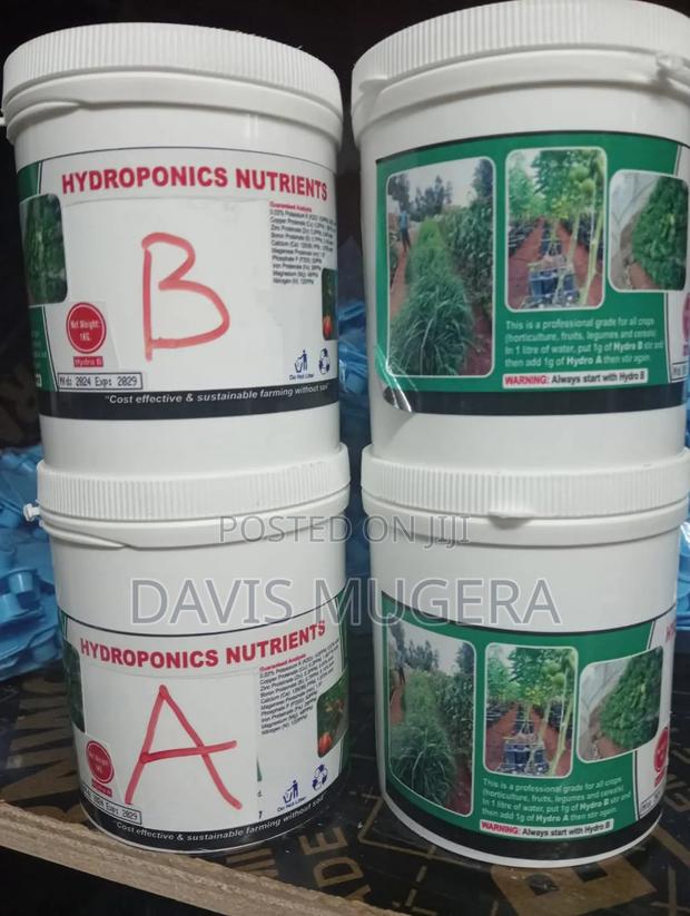 Hydroponic Nutrients for Vegetable Fruit Growing Hydro a + B - main view