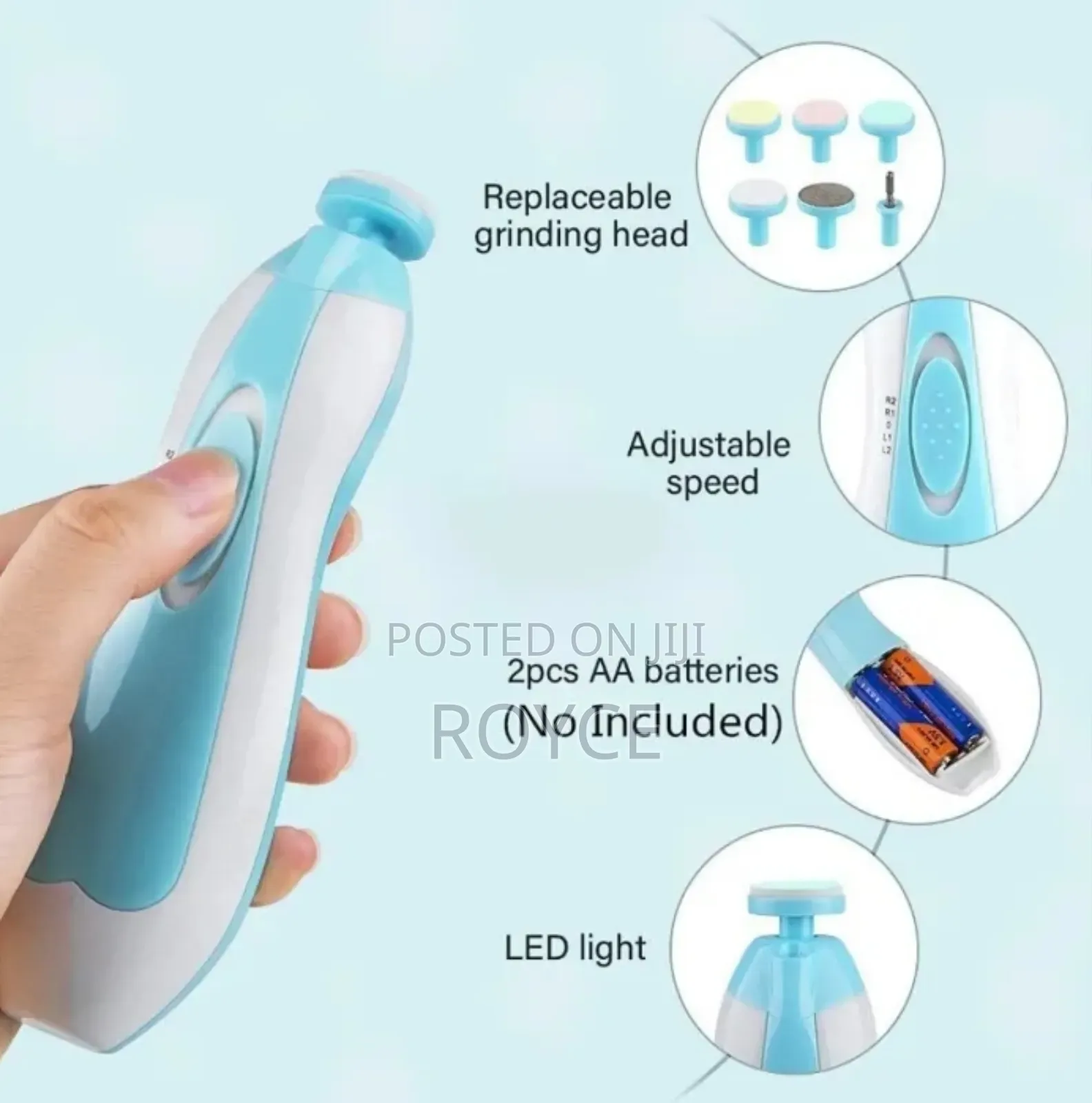 Baby Nail Trimmer { Battery Powered}